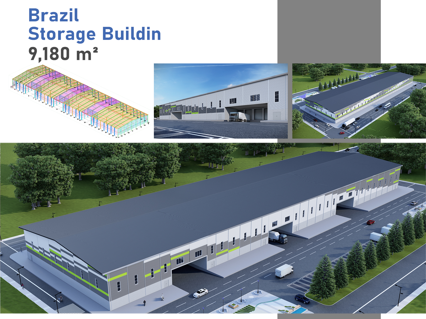Brazil, Storage Building, 9,180 m² - 5